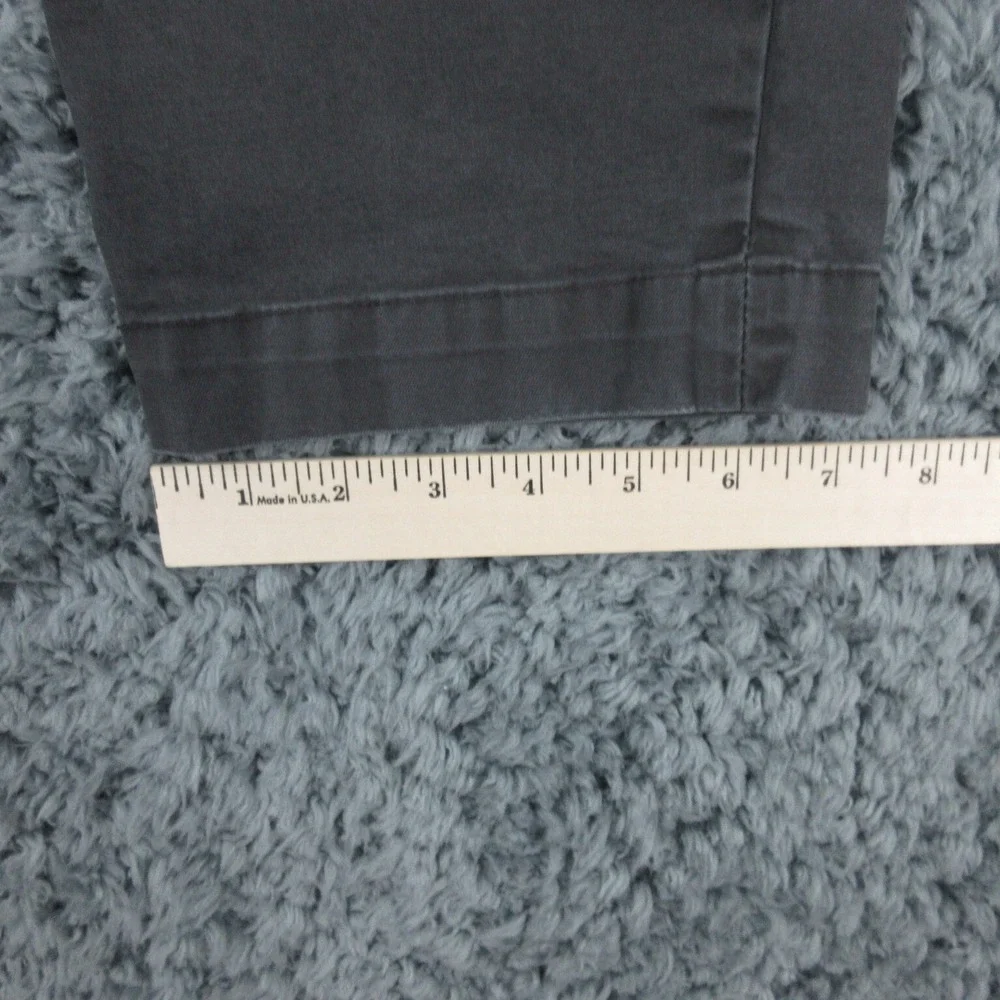 Banana Republic Pants Mens 38x32 Black Gray Mason Chino 37x29*